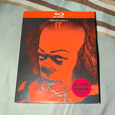 Stephen King's It (Blu-ray, 1990) Glow in the Dark Art Slipcover Tim Curry picture