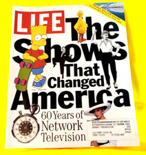 April 1999 LIFE MAGAZINE The Shows That Changed American Simpsons I Love Lucy picture
