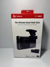 Cobra Smart Dash Cam + Rear Cam (SC 400D) – UHD 4K Resolution, 3-Camera Capable picture