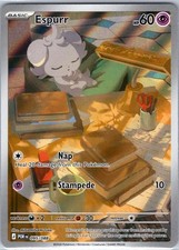 Espurr 095/088 Holo Illustration Rare Perfect Order Pokemon Near Mint picture