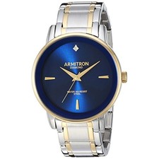 Armitron Model #Model: 20/5236 stainless steel /gold tone picture
