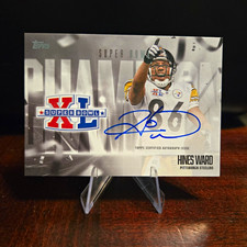 2026 Topps Flagship Super Bowl Champion Signature- Hines Ward #SBCS-HW Steelers picture
