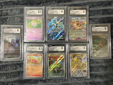 Pokémon TCG 8 Holo Slab CGC Graded Lot  picture