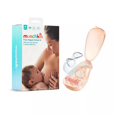 Munchkin 92156425 Flow Nipple Shield + With See-Thru Channel to Watch Milk Flow, picture