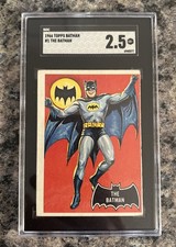 1966 Topps Batman #1 The Batman - SGC 2.5 - GD+ 🔥 picture