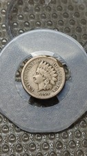 1859 Indian Head Cent Penny VG Details Damaged                              D812 picture