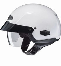 HJC IS-Cruiser Motorcycle Sunscreen Half Helmet White 2XL picture