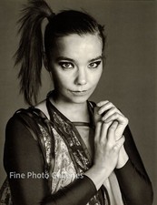 Vintage BJORK Icelandic Singer Musician RICHARD AVEDON Large Duotone Photo Art picture