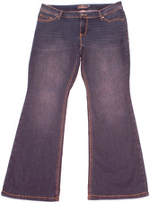Torrid Luxe Slim Boot Jeans Super Stretch Blue Denim, Size 14 R (36X30) picture