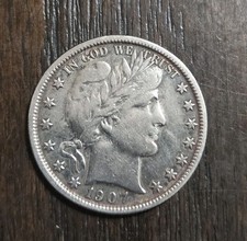 1907-O Barber Head Half 1/2 Dollar - New Orleans   picture