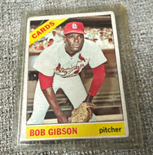 Topps 1966 Topps #320 Bob Gibson St. Louis Cardinals Baseball Card Base Set picture