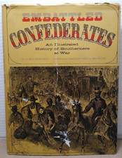 Embattled Confederates: Southerners at War - 1964 - Illustrated Hardcover w/ DJ picture