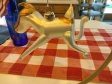 Nordstrom 1999 Olive The Other Reindeer Glass Christmas Ornament picture
