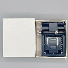 SELSI Japan Linen Tester Folding Magnifier No 384 1x1 Vintage 1970s/1980s NOS picture