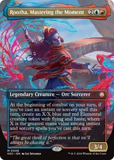 Rootha, Mastering the Moment (Borderless) [Secrets of Strixhaven Commander] Foil picture