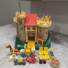 RARE VINTAGE 1970’s Fisher-Price Play Family Castle - #993 picture
