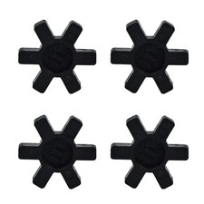 4Pack L090/L095 NBR Rubber Spider Insert  Solid Center Inserts for LJaw Coupl... picture