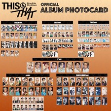 PRE Stray Kids THIS & THAT Official Album Photocard TRUCK and FANS ALBUM SHOP picture