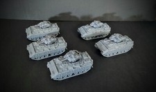 HO Scale U.S. M2 Bradley AFV Platoon lot X5 resin 1/87th scale picture