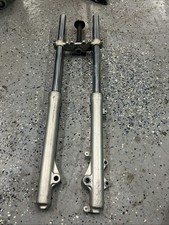 Yamaha DT200R Genuine Front Fork Pair Left Right Suspension Straight Good Seals picture