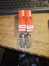 2 VINTAGE NOS RCA 6DJ8/ECC88 VACUUM TUBES HOLLAND MATCHING CODE DATES TEST GREAT picture
