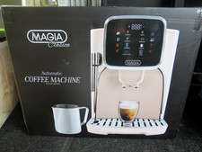 MAGIA ZK Magia Automatic Espresso Coffee Machine White Silver  $430 picture