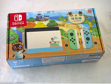 Nintendo Switch Special Edition Animal Crossing Console Green/Blue Joy-Con 32GB picture
