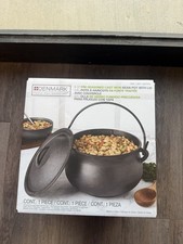Viral Costco Denmark 6 Quart Cast Iron Cauldron 2026 Halloween Rare In US picture