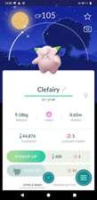 Share Pokémon Shiny Clefairy The Moonlight Moon Background - GO Read description picture