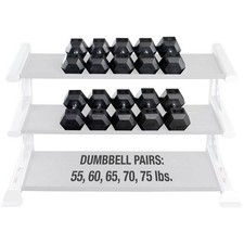 Body-Solid Rubber Coat Hex Dumbbell Sets picture