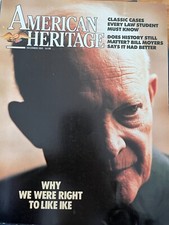American Heritage December 1985 Eisenhauer IKE Shinn St Nicholas Susan B Anthony picture