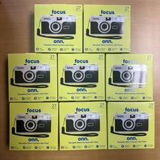 LOT OF 8 Onn Focus Reusable 35mm Camera with Flash + Film +Battery picture