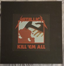 Metallica Kill 'Em All Deluxe Vinyl Box Set Blackened Black 1983 BLCKND005-4 picture