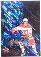 2021-22 Fleer Ultra Meteor Shower Johnny Gaudreau Calgary Flames SSP picture