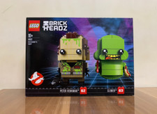 LEGO BRICKHEADZ: Peter Venkman & Slimer (41622) Brand New & Sealed picture