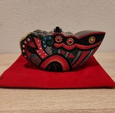 Vintage Timmy Woods Multi Colored Swarovski Crystal Handcrafted Handbag Purse picture