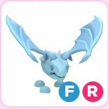 Adopt Me Frost Dragon Pet Fly Ride (F/R) Will give ingame picture