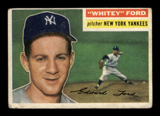 1956 Topps Baseball Whitey Ford #240 New York Yankees VG (Crease) picture