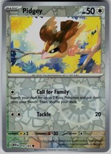 Pidgey 016/165 151 Common Reverse Holo NM Pokemon TCG picture