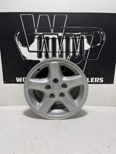 97-06 Jeep TJ Wrangler 15x7 5x4.5 SILVER ECCO Flat 5 Spoke Aluminum Wheel 7 picture