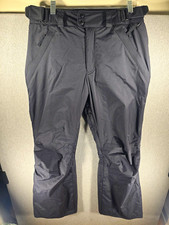 Columbia Vertex Waterproof Breathable Snowpants Small Black Omni-shield  picture