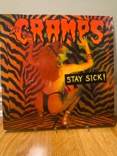 The Cramps - Stay Sick Blue Vinyl Record 2001 Issue Vengeance 25th Anniversary picture