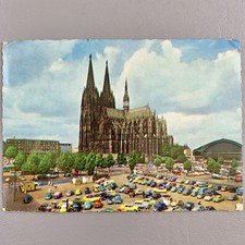 Vintage Postcard Cologne On The Rhine The Cathedral Germany 6x4