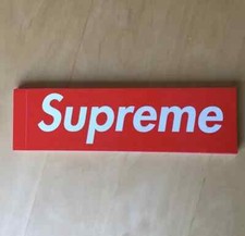 Supreme Box Logo Sticker Red Authentic Brand New  Ships Same Day ✉️ picture
