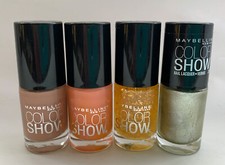 4 Piece - Maybelline Color Show, Nail Polish, 0.23 Floz, Exact Colors - Lot 2 picture