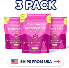 3pc Kitty Kitty Slippery Queen – Feminine Probiotic + Moisture Gummies picture