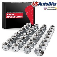 32pcs ZINC 9/16-18 Acorn Open End Lug Nut 3/4