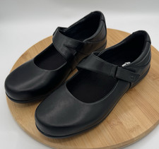 ABEO Alice Women's Size 7 Black Leather Mary Jane Comfort Shoes Neutral NWOB picture