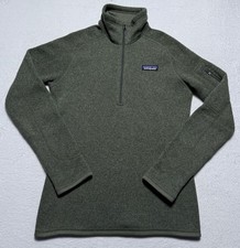 Patagonia Better Sweater Women’s XS Green 1/4 Zip Jacket Outdoor Long Sleeve picture