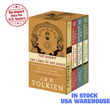 J.R.R. Tolkien 4-Book Boxed Set – The Hobbit & The Lord of the Rings Paperback picture